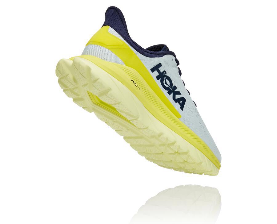 Hoka One One Koşu Ayakkabısı Kadın Beyaz - Mach 4 - UG5467893